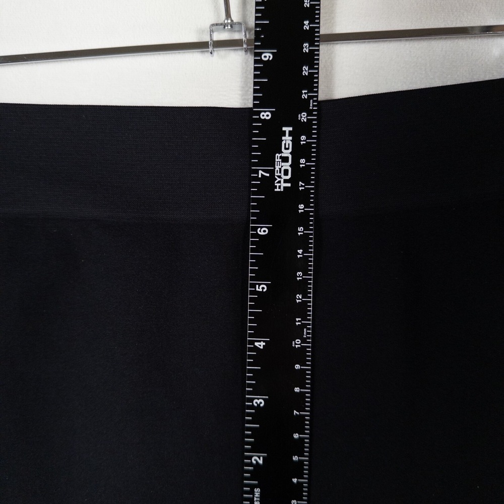 Title Nine Spark Seamless Legging Sz Small Solid Black Elastic Waist Layering - Picture 6 of 8